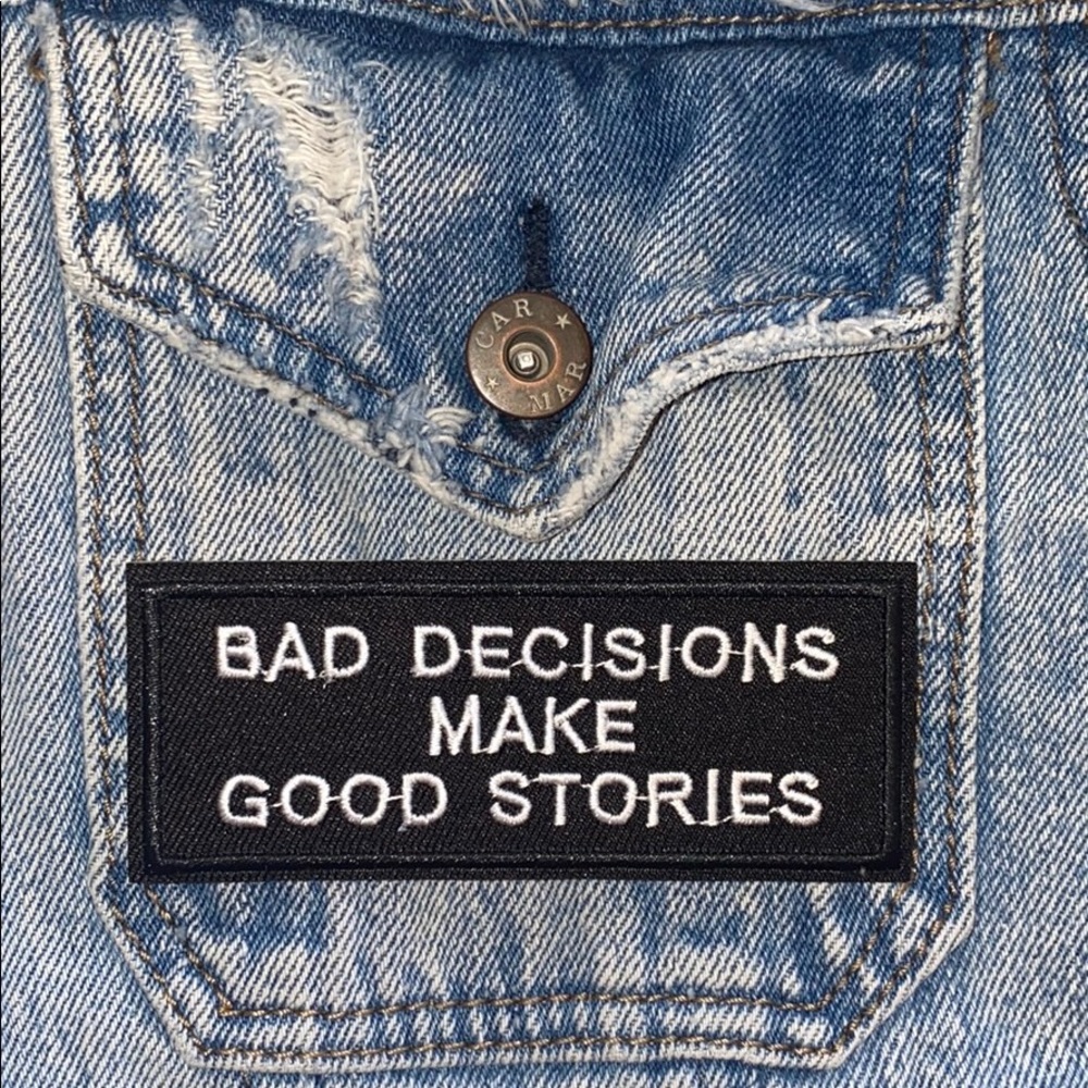 BAD DECISIONS PATCH - Picture 2 of 2